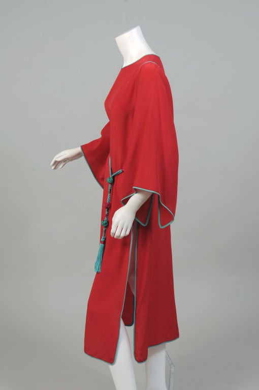 Oscar de la Renta Silk Tunic