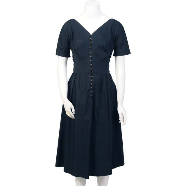 Claire McCardell Cotton Dress at 1stDibs