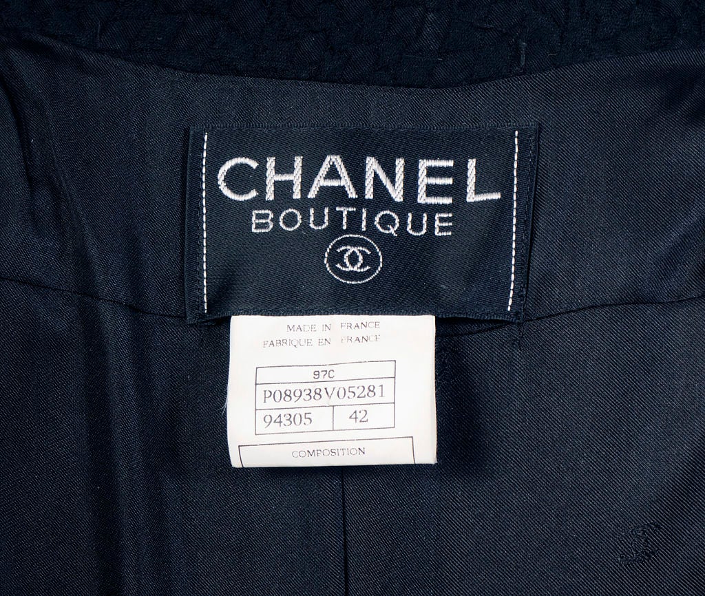 Chanel Cotton Suit at 1stdibs