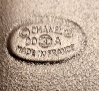Chanel Silver Rhinestone Logo Belt, Circa 1990