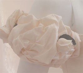 Christian Dior Champagne Silk Wedding Gown, Circa 2000 3