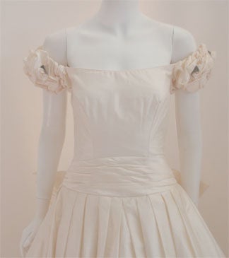 vintage dior wedding dress
