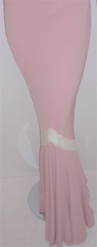 Christian Dior Pink Mermaid Gown, Circa 1990 5