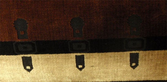 Roberta Di Camerino Brown Felt Handbag, Circa 1970 5