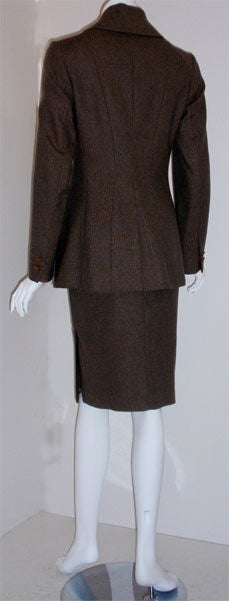 Vivienne Westwood Wool/Cashmere 2pc Jacket and Skirt, Circa 2000 In Excellent Condition In Los Angeles, CA