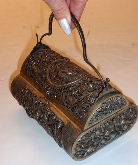 antique metal purses