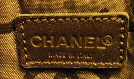 Chanel Brown Quilted Lether  Handbag, Circa 1990