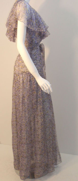 lavender silk dress