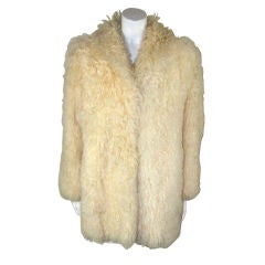Vintage YSL Sheep Skin Coat