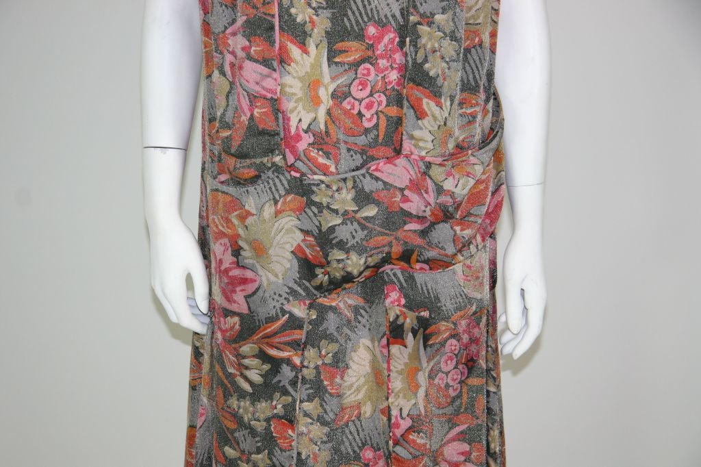 1920s floral dress