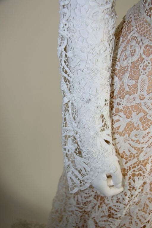 irish crochet wedding dress pattern free