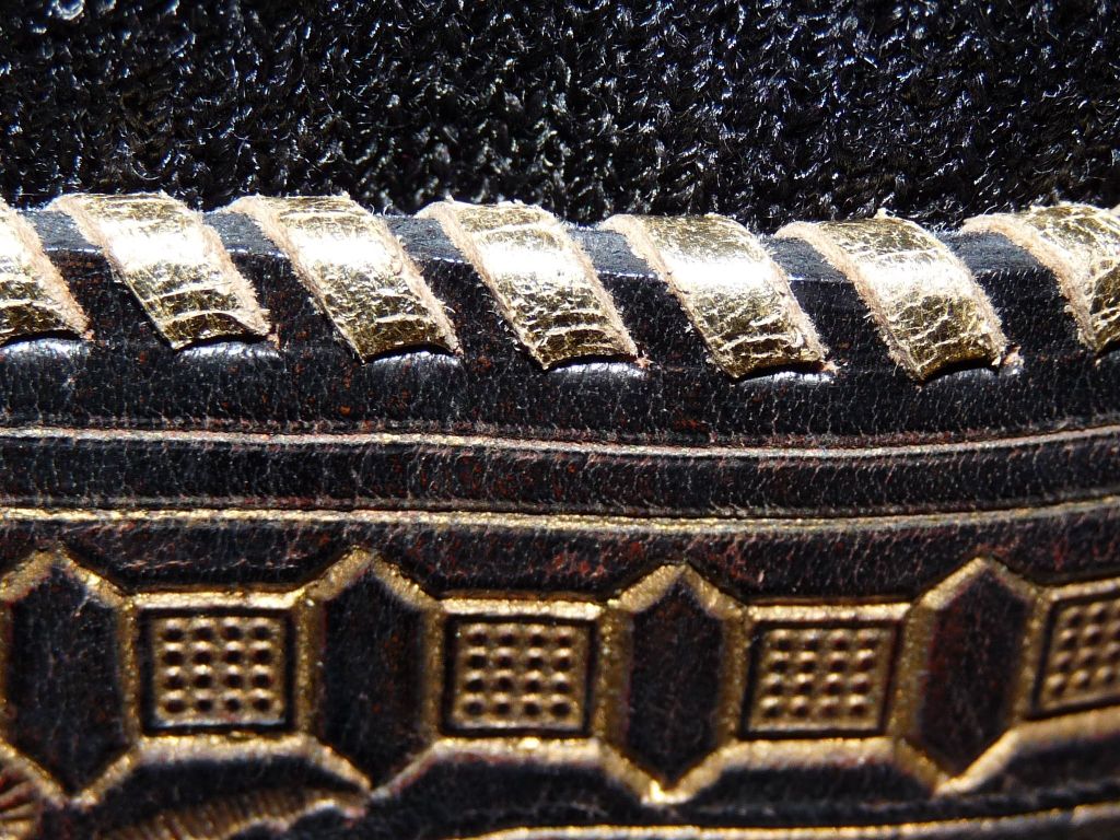 'Ceaser of Gstaad' Hand Made Leather & Metal Belt 5