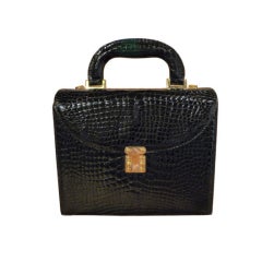 Lana of London Crocodile Handbag