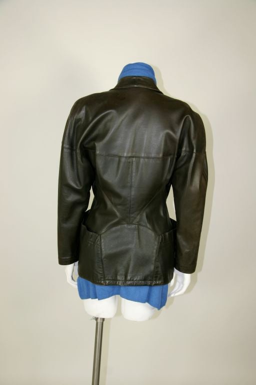 Alaia Leather Jacket 2