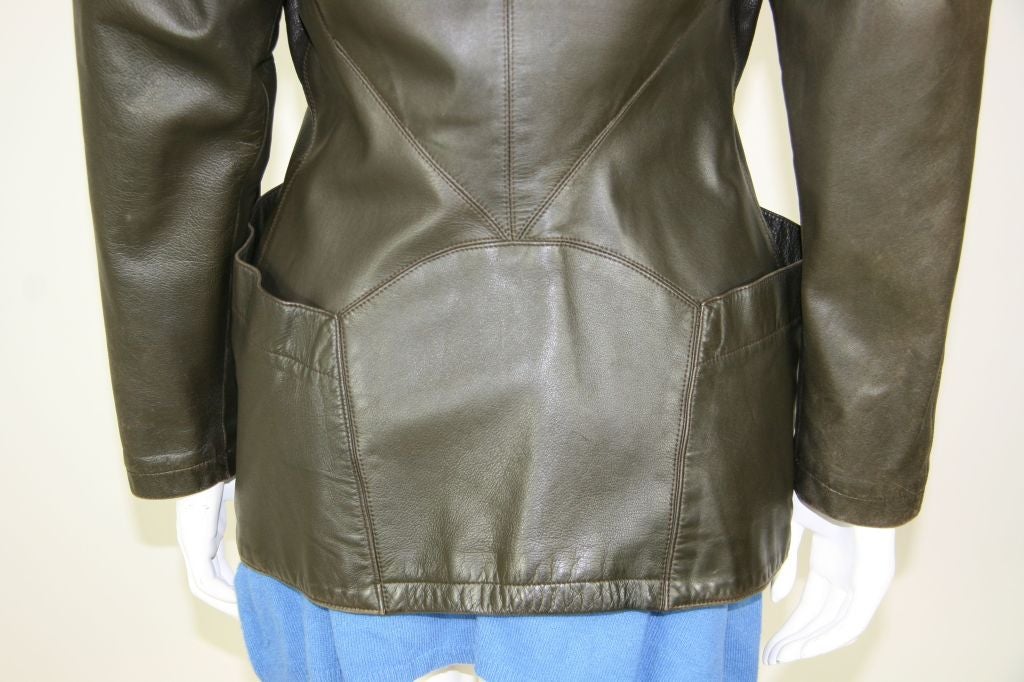 Alaia Leather Jacket 3