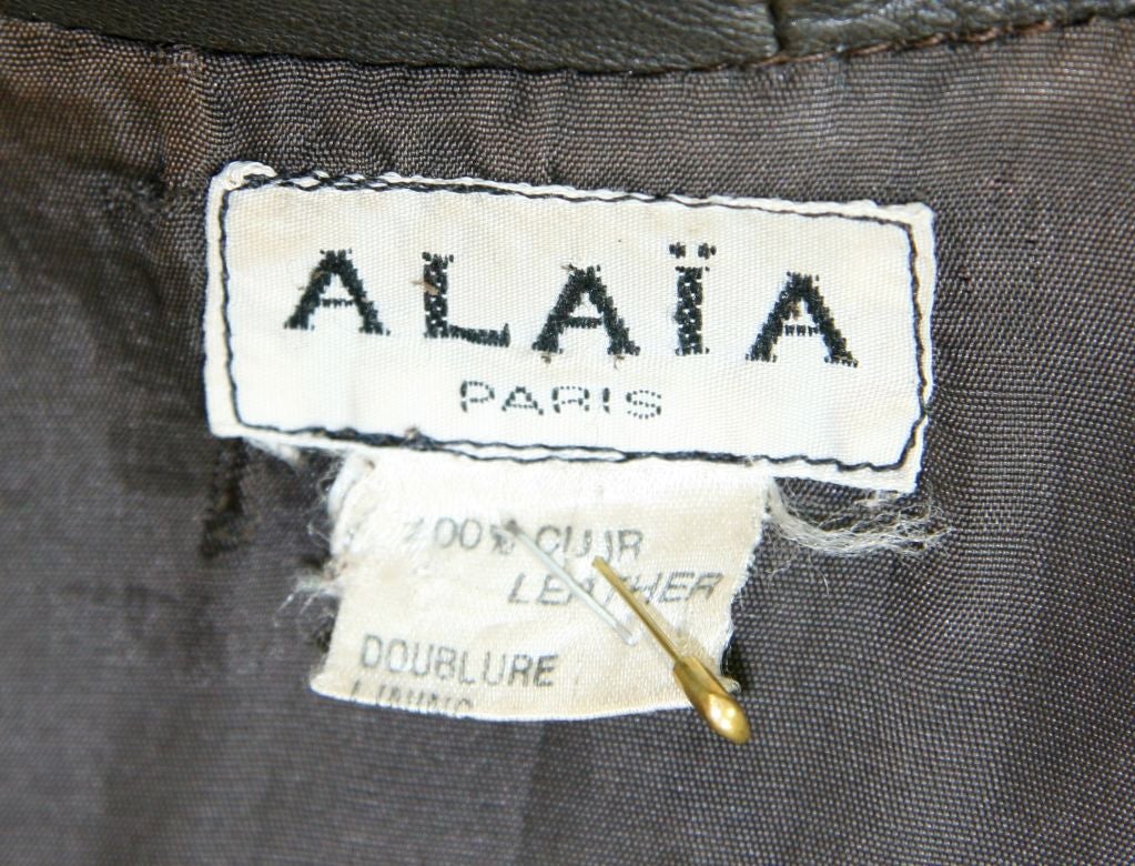 Alaia Leather Jacket 5