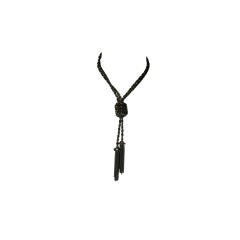 Vintage Giorgio Armani Rope Tassel Necklace