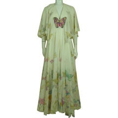Jorgenson Hand-painted Butterfly Dress