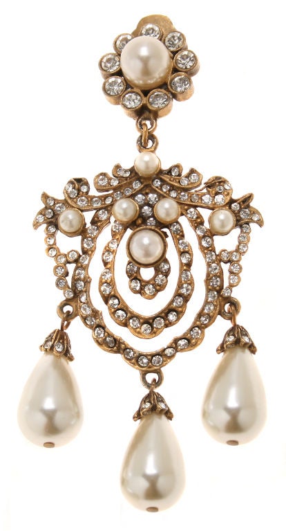 These are great looking clip on chandelier earrings.