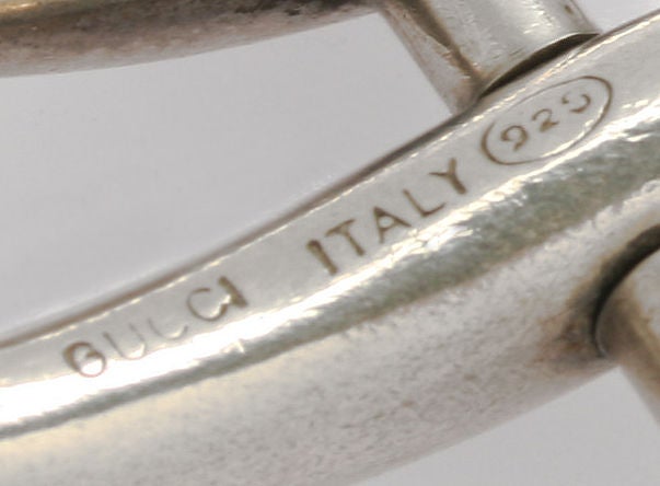 Gucci Sterling Horse Bit Bracelet 1