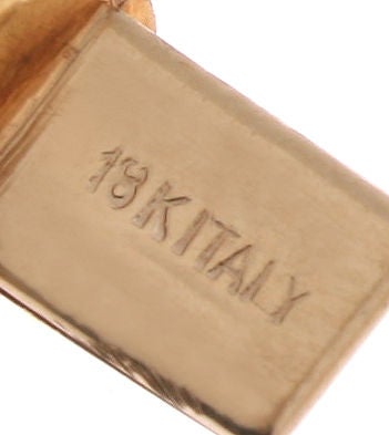 Italian 18kt Gold Link Bracelet 1