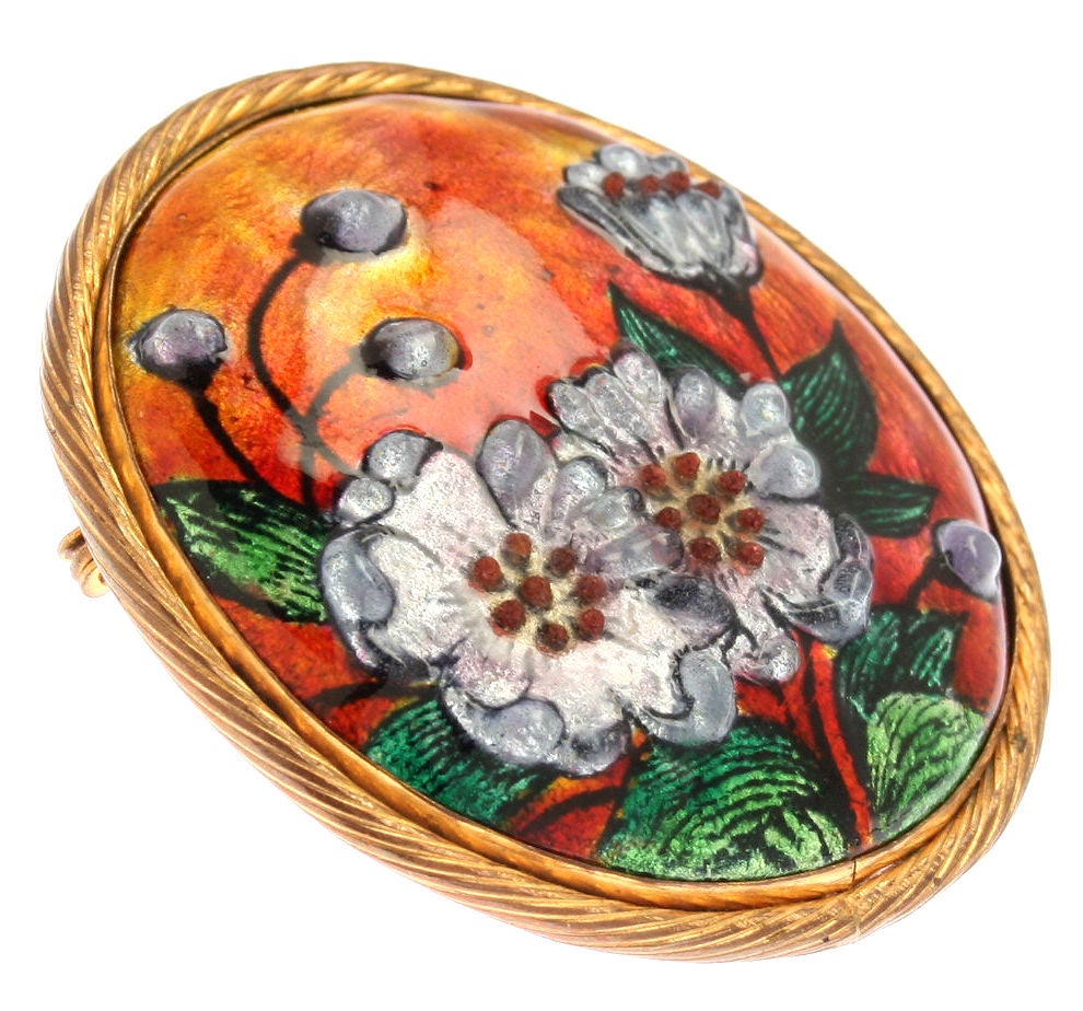 This is a beautifully executed brooch