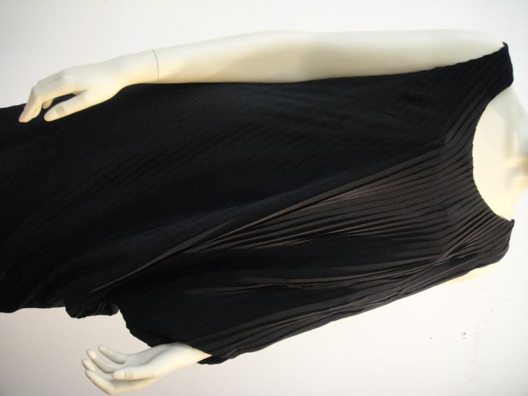 60's Asymmetrical Pleated Goddess Gown from Pauline Lake
