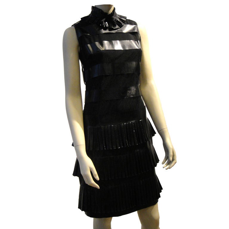 Chanel Shift dress with Neo-Victorian Details