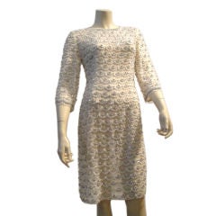 Heavily Encrusted, Beaded 60s Shift Dress