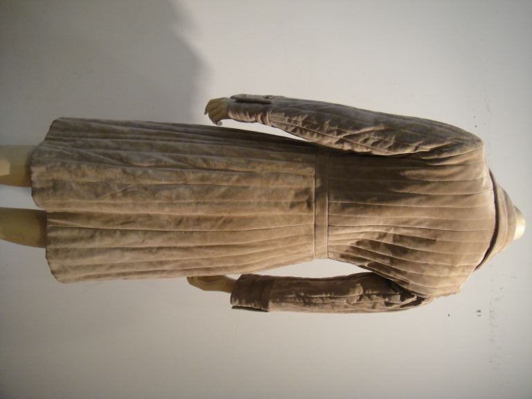 Gucci Quilted Suede 70s Coat