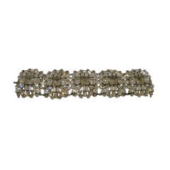 Spectacular 50s Rhinestone Bracelet