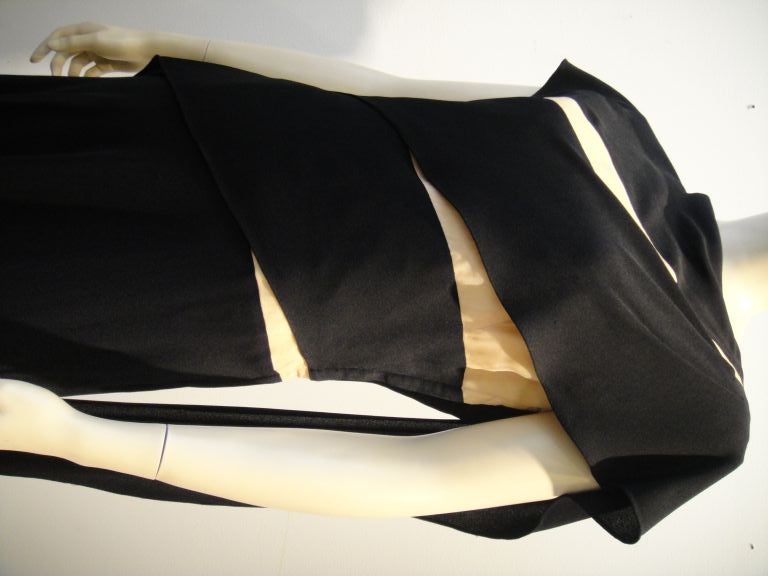 Peggy Hunt 40s Bandage/ Nude Illusion Dress