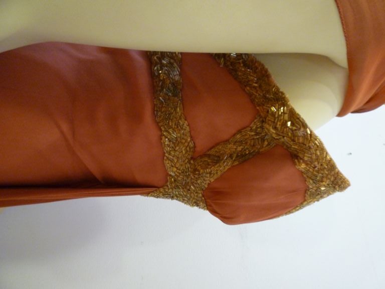 Haute Couture Fei Zandi Strapless Grecian 50s Structured Gown 2