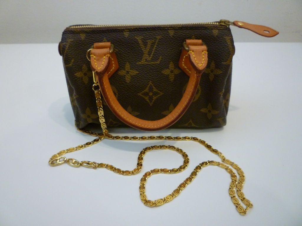 Women's Vuitton Mini Monogram Speedy Bag