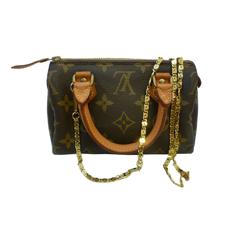 Vuitton Mini Monogram Speedy Bag