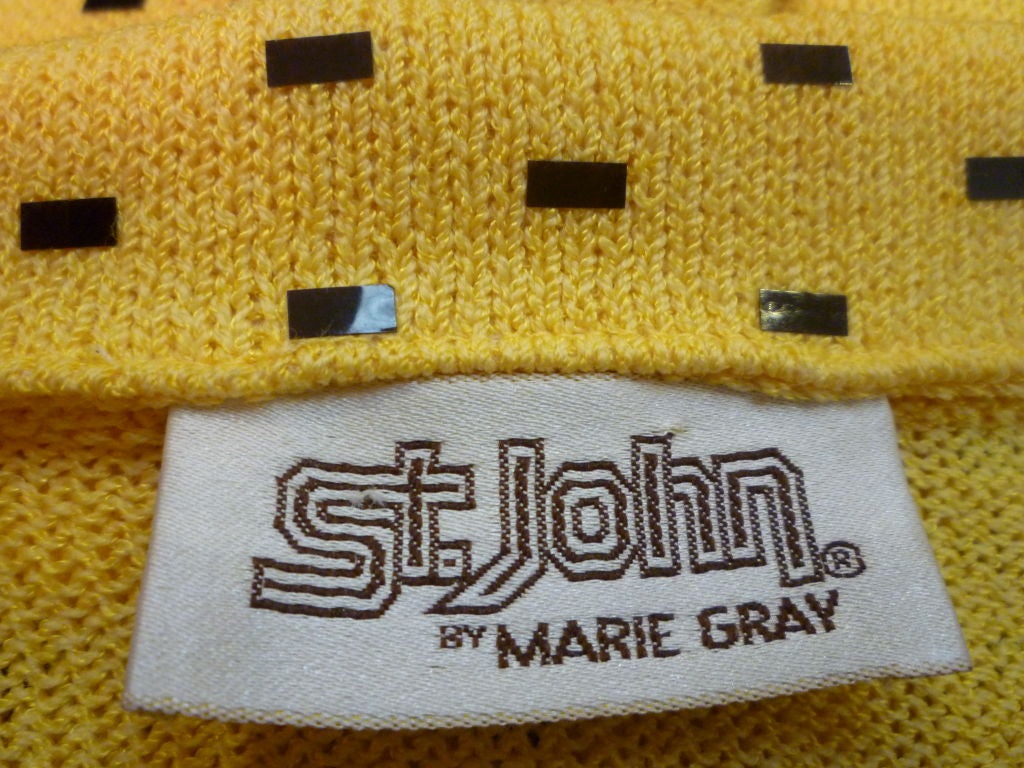 St. John 80s Knit Jacket w/ Montana Pleated Wool Mini 3