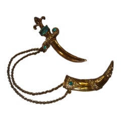 1940s "Arabian Nights" Themed Brooch Set 3
