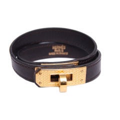 Hermes Kelly Double Wrap Bracelet
