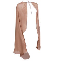 June Carter-Cash Silk Chiffon Cape