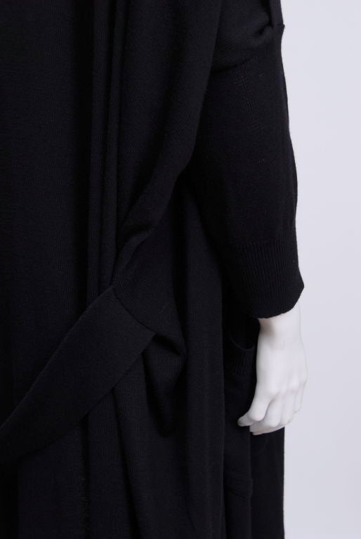 Black Balenciaga Knit Cardigan For Sale