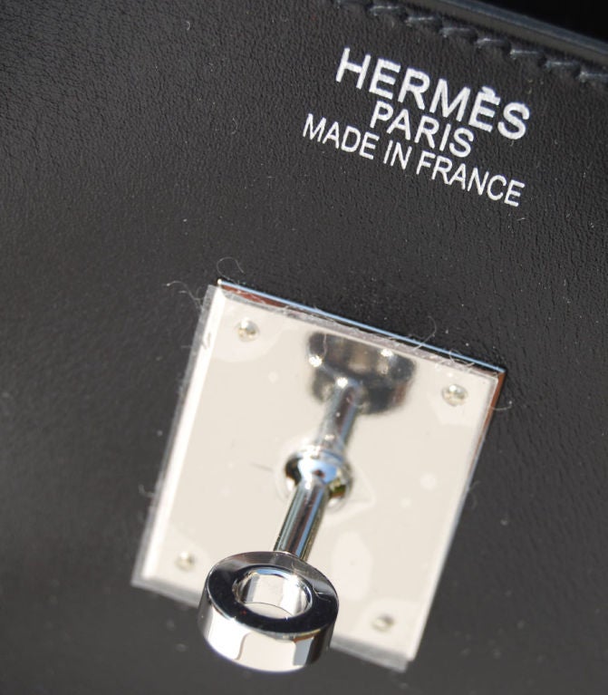 35cm Hermès Black Box Birkin