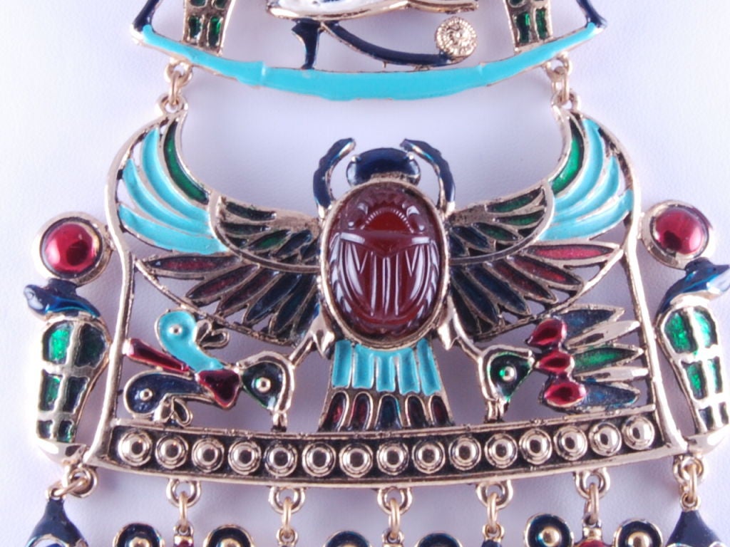Diorios important Egyptian Revival Necklace 1