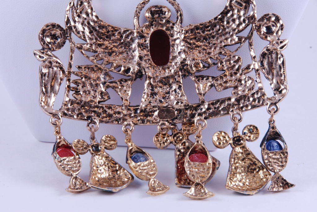 Diorios important Egyptian Revival Necklace 5