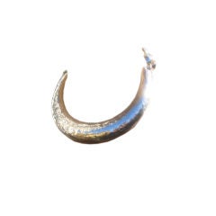 Yves Saint Laurent Vintage Silver Hammered Necklace