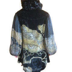 Monaci Maria Gallenga Amazing 1920s Velvet Jacket