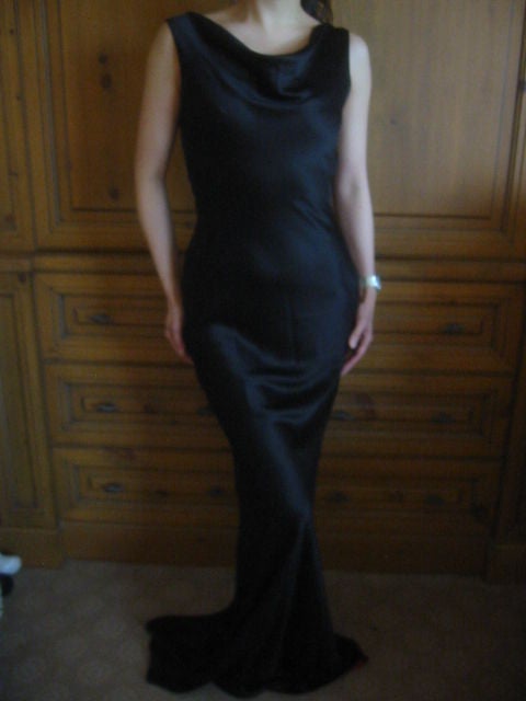 Alexander McQueen Beautiful Backless Silk Gown 2