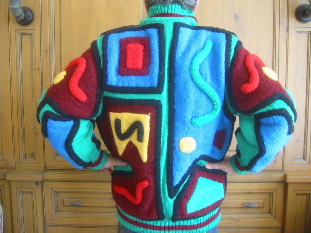 KANSAI YAMAMOTO Rare Collectible Men's Jacket from 1981 4