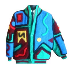 KANSAI YAMAMOTO Rare Collectible Men's Jacket from 1981