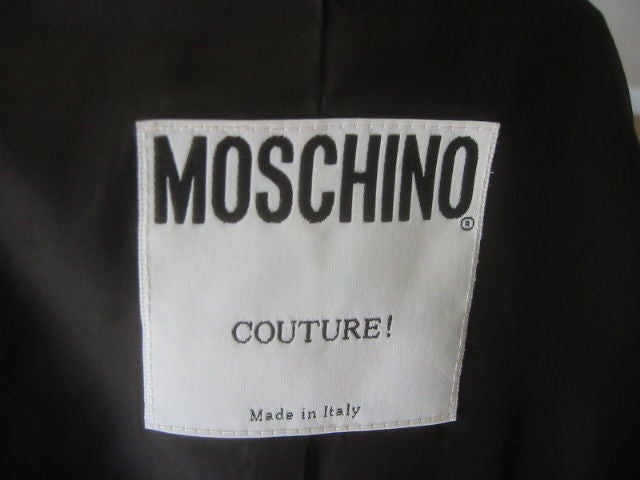 MOSCHINO COUTURE Vintage 80's Bustier Jacket 1