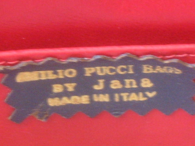 Emilio Pucci Beautiful Colorful Vintage Purse 5